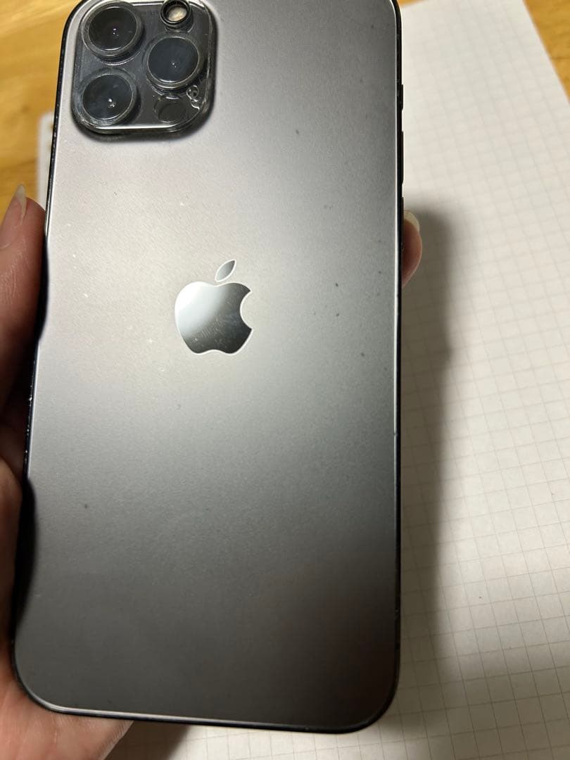 iPhone12pro グラファイト　256GB 新品ケーブル付き