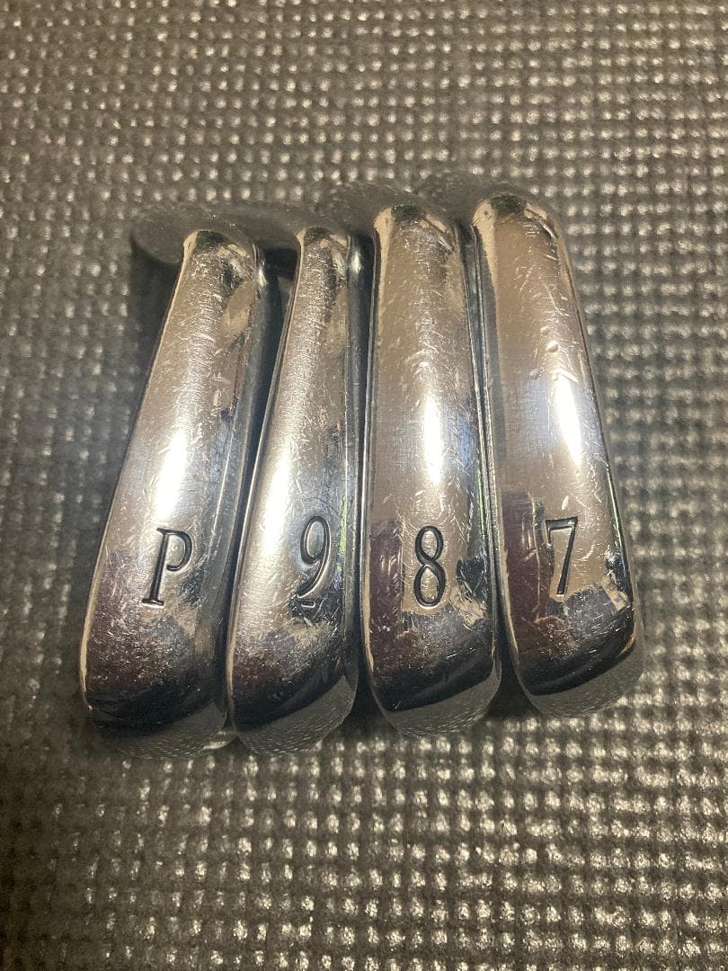 ひげしゃう　Mizuno　アイアン　MP-5　P-7　4本　ヘッドのみ