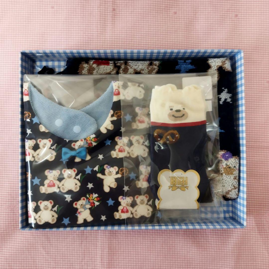 non.HAさま専用　フェイラー・　ベビーギフトセット(スタイ・巾着・ソックス)