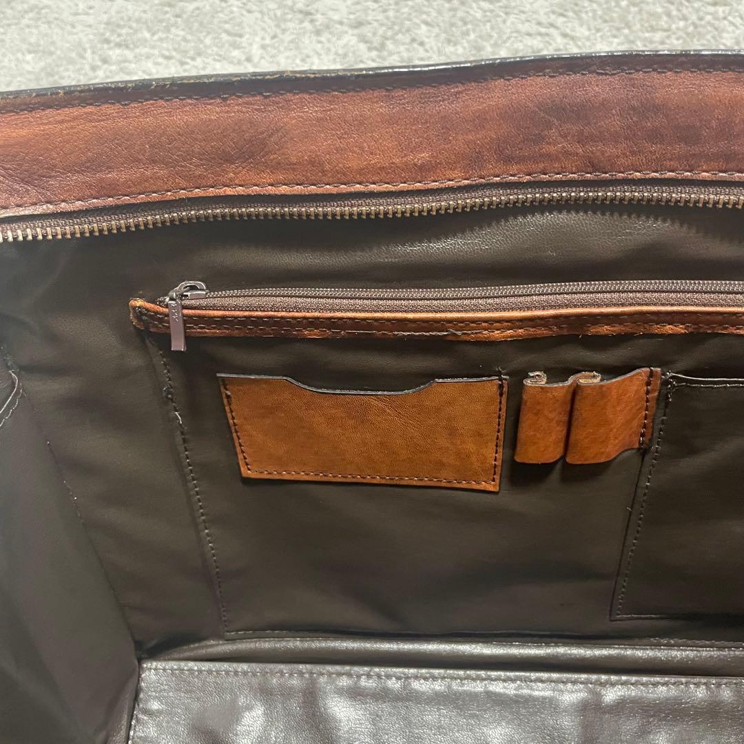 【LUGARD】ビジネスバッグ ブリーフケース 本革 メンズ 青木鞄