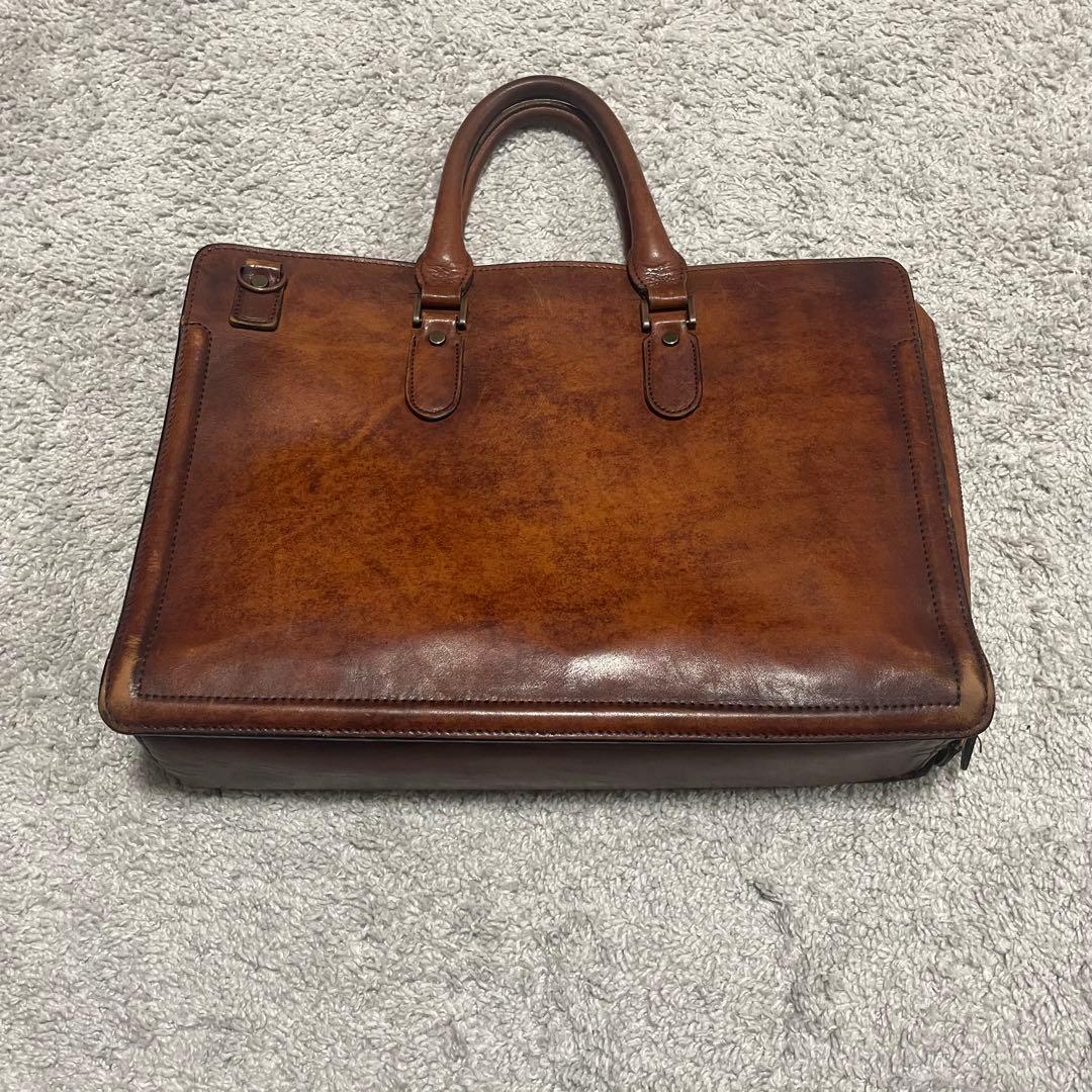 【LUGARD】ビジネスバッグ ブリーフケース 本革 メンズ 青木鞄