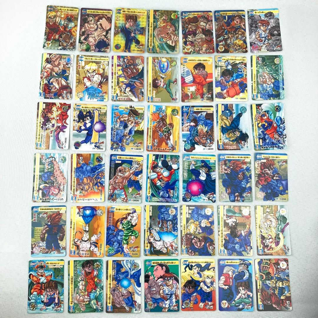 ストリートファイターⅡX ZERO カードダス フルコンプ 3弾分 126枚