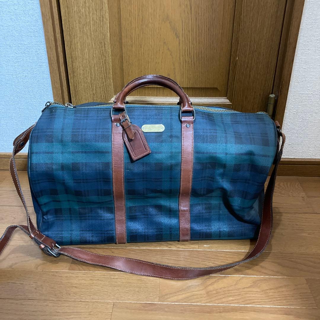 ポロラルフローレン、ゴルフ、ボストンバック、中汚有、アンティーク