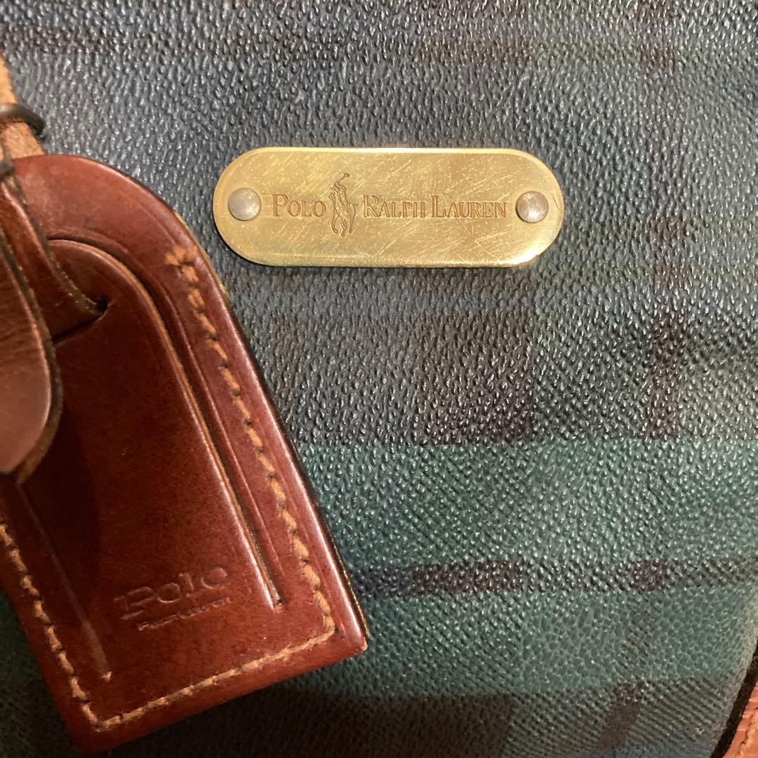 ポロラルフローレン、ゴルフ、ボストンバック、中汚有、アンティーク