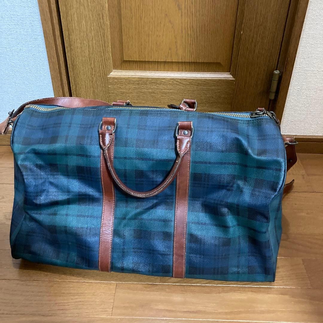 ポロラルフローレン、ゴルフ、ボストンバック、中汚有、アンティーク