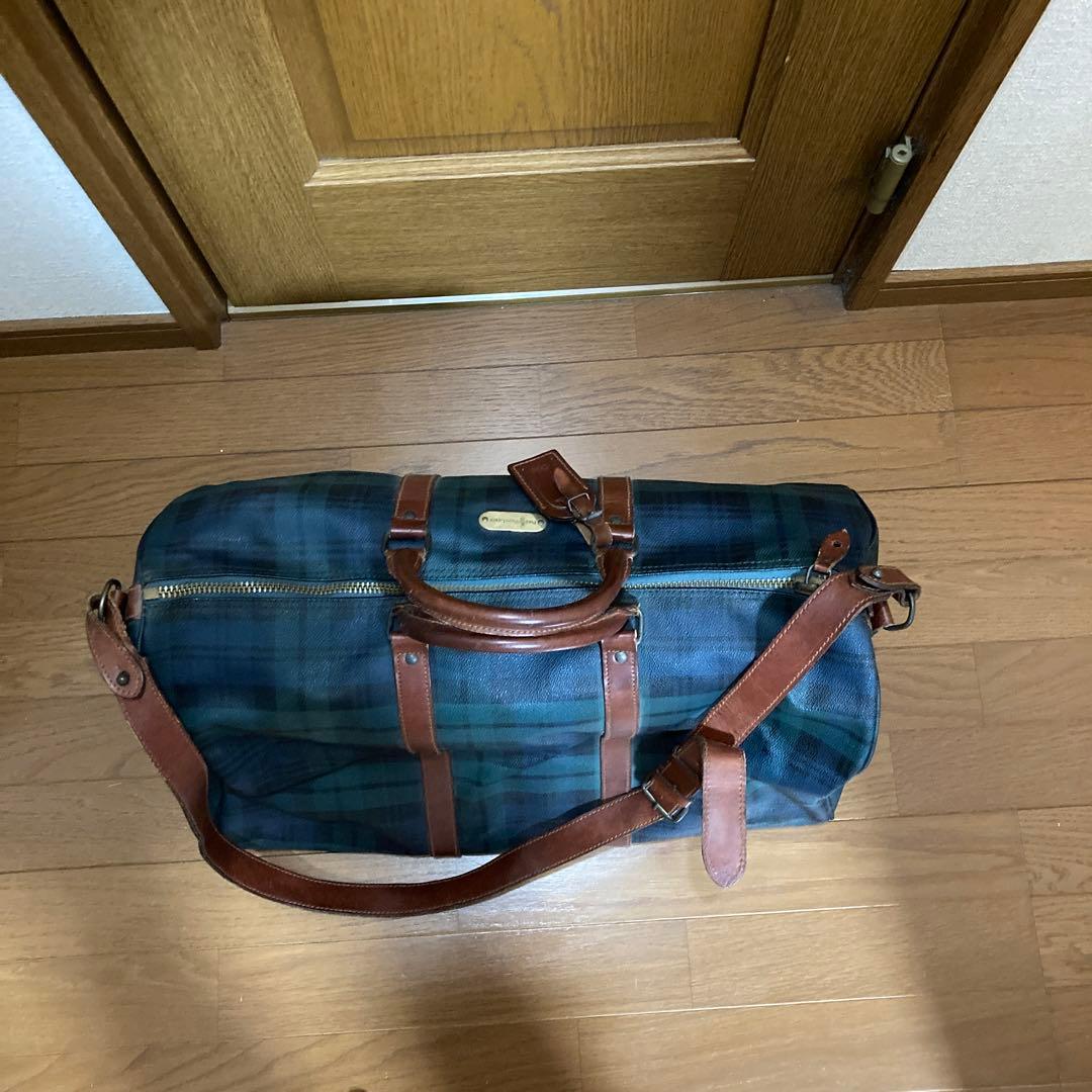 ポロラルフローレン、ゴルフ、ボストンバック、中汚有、アンティーク