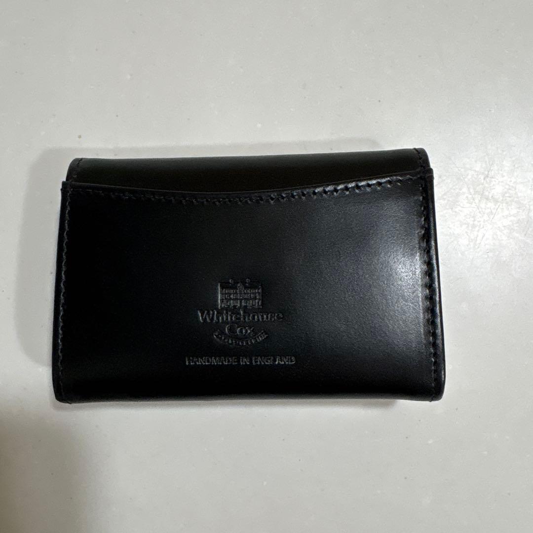 Whitehouse Cox 黒 ブライドルレザー ケース