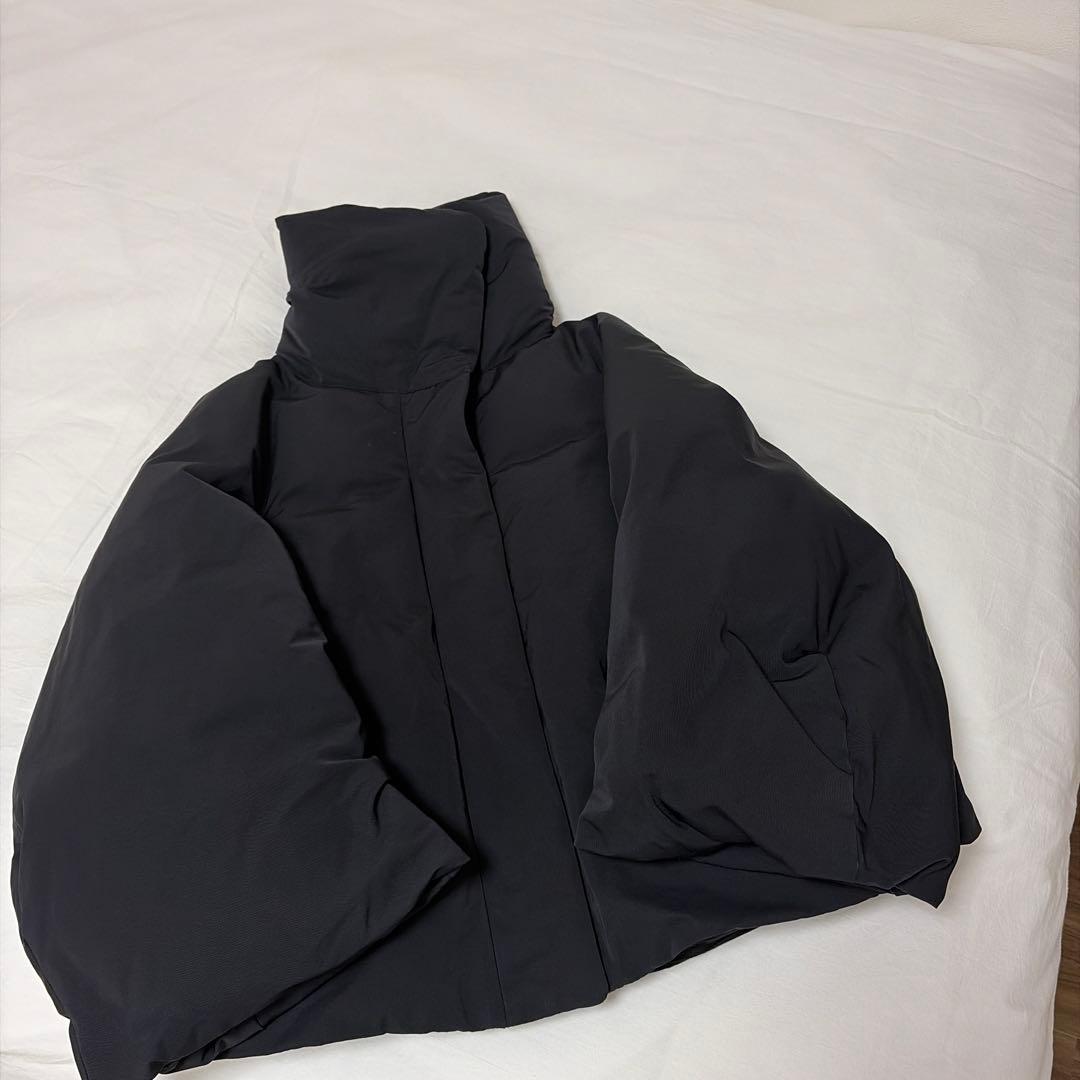 ユニクロ＋J ハイブリッドダウンジャケット黒S