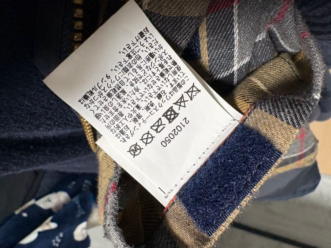 Barbour BEDALE サイズ40 ネイビー