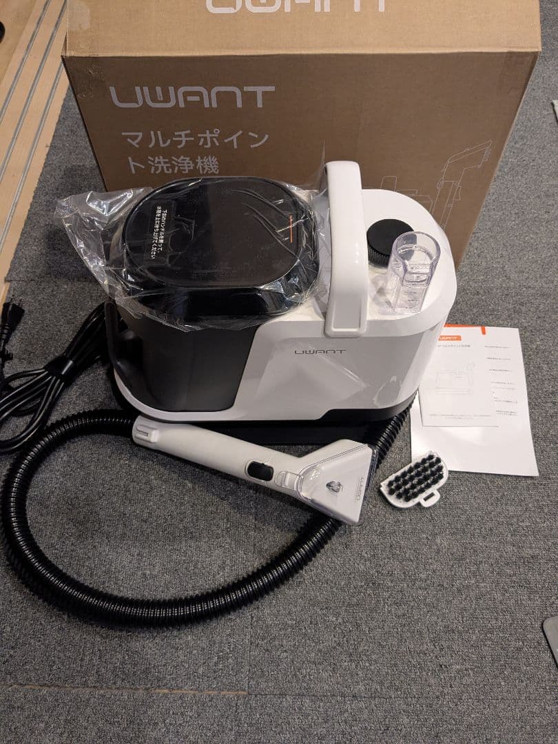 リンサークリーナー　16000Pa超強吸引力　カーペットクリーナー軽量　布洗浄機