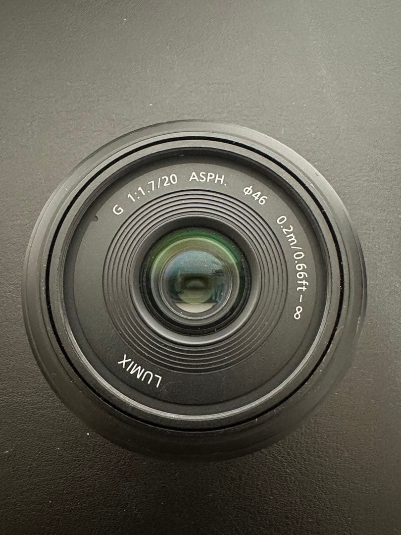 LUMIX 20mm f/1.7 単焦点レンズ