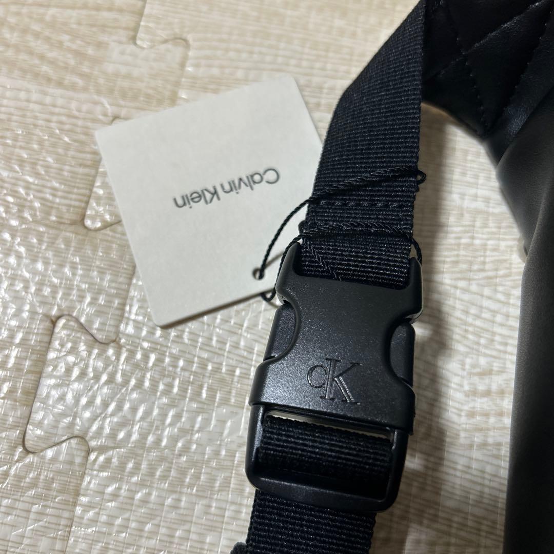 （新品未使用・海外モデル）カルバンクライン　ウエストバッグ　ボディバッグ　黒