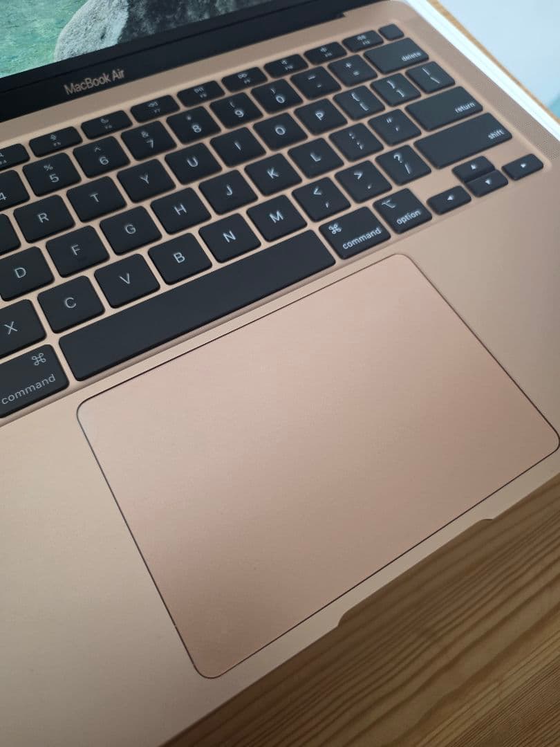 MacBook air m1 メモリ16gb ストレージ1tb ゴールド