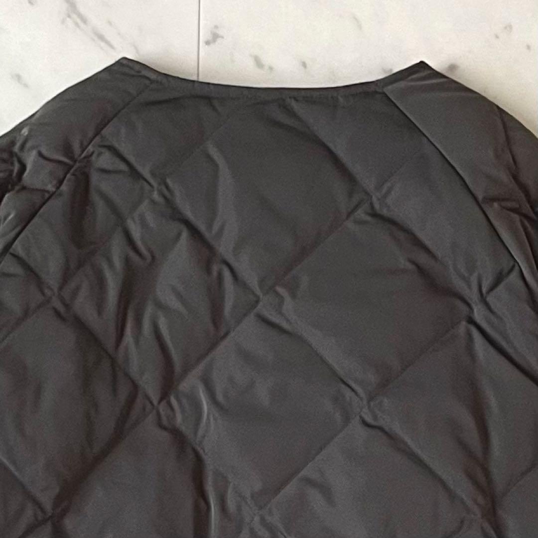 極美品＊アーバンリサーチ コクーンキルティングダウン カーキグレー系 acuta