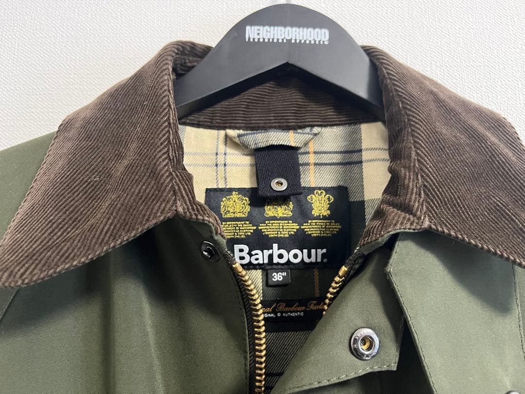 Barbour バブアー Bedale ノンワックス ジャケット 36