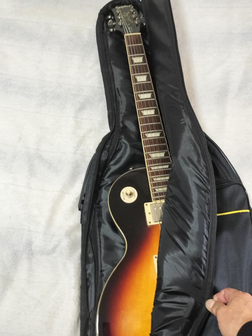 epiphone les paul スタンダード エピフォン レスポールケース付