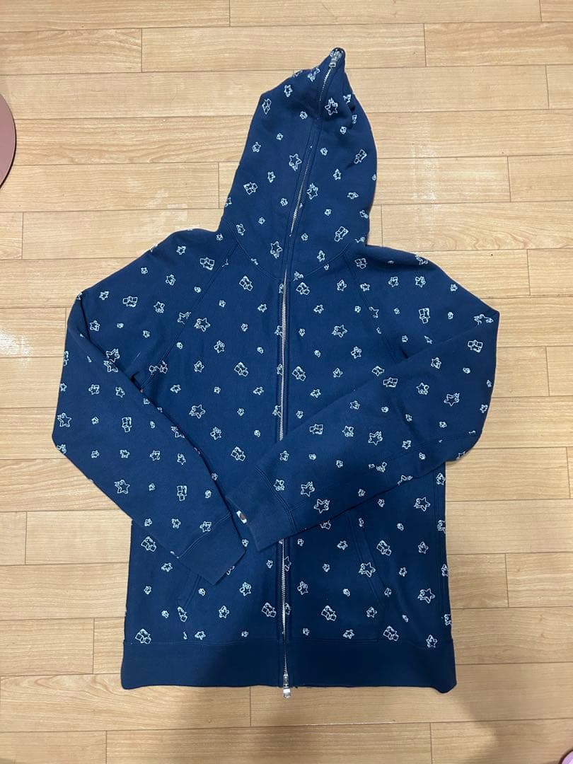 00s a bathing ape ジップパーカー