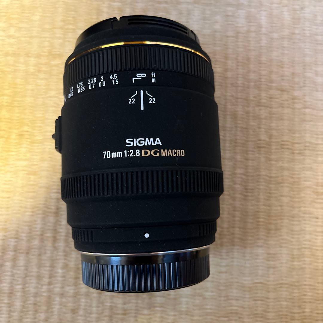Sigma 70mm F2.8 EX DG MACRO PENTAX用レンズ