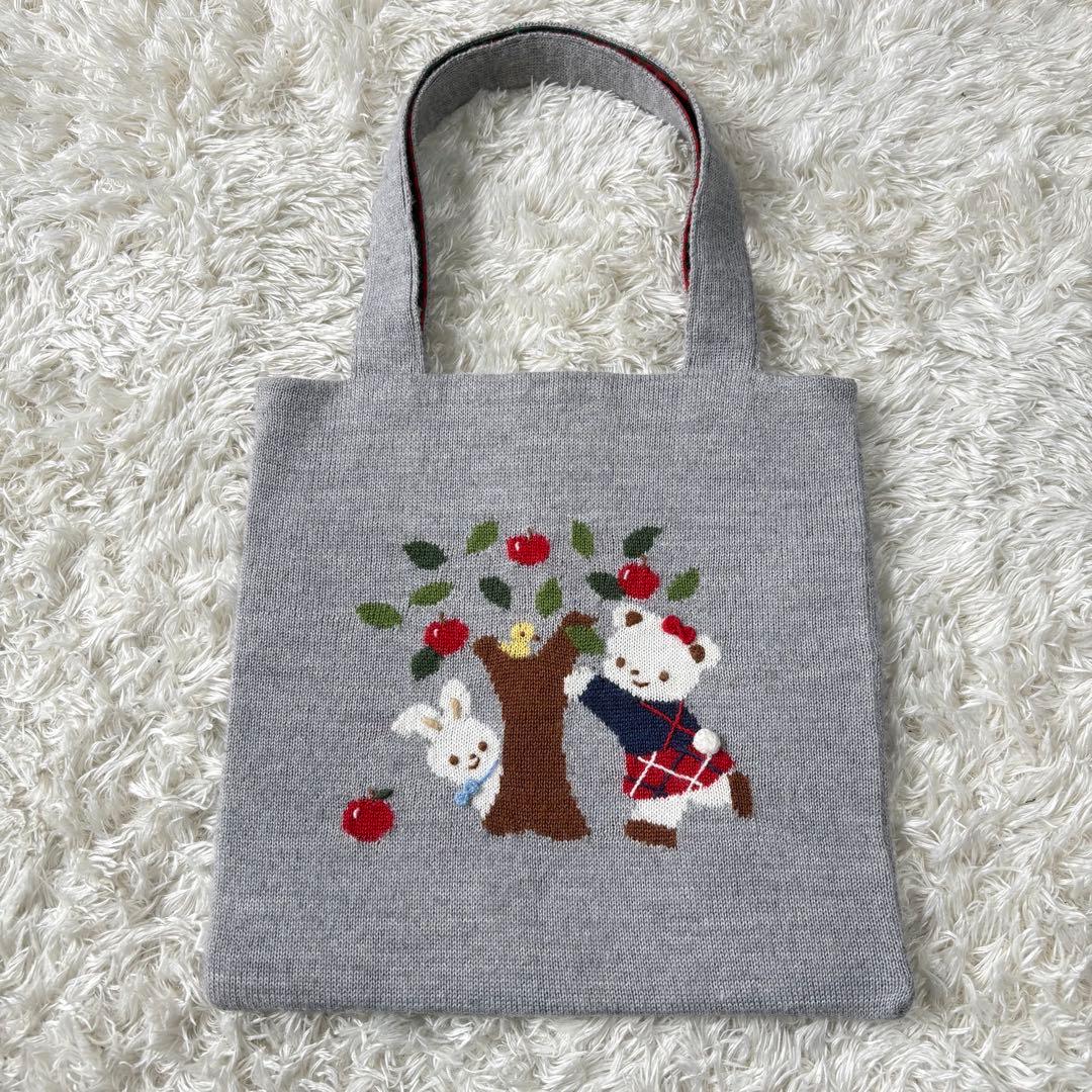 familiar カスタムオーダー ニット トートバッグ