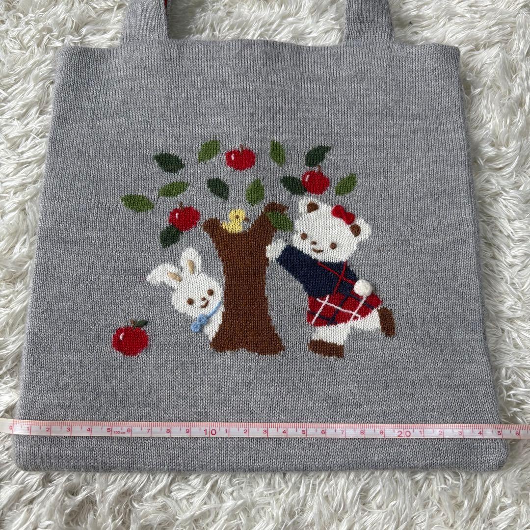 familiar カスタムオーダー ニット トートバッグ