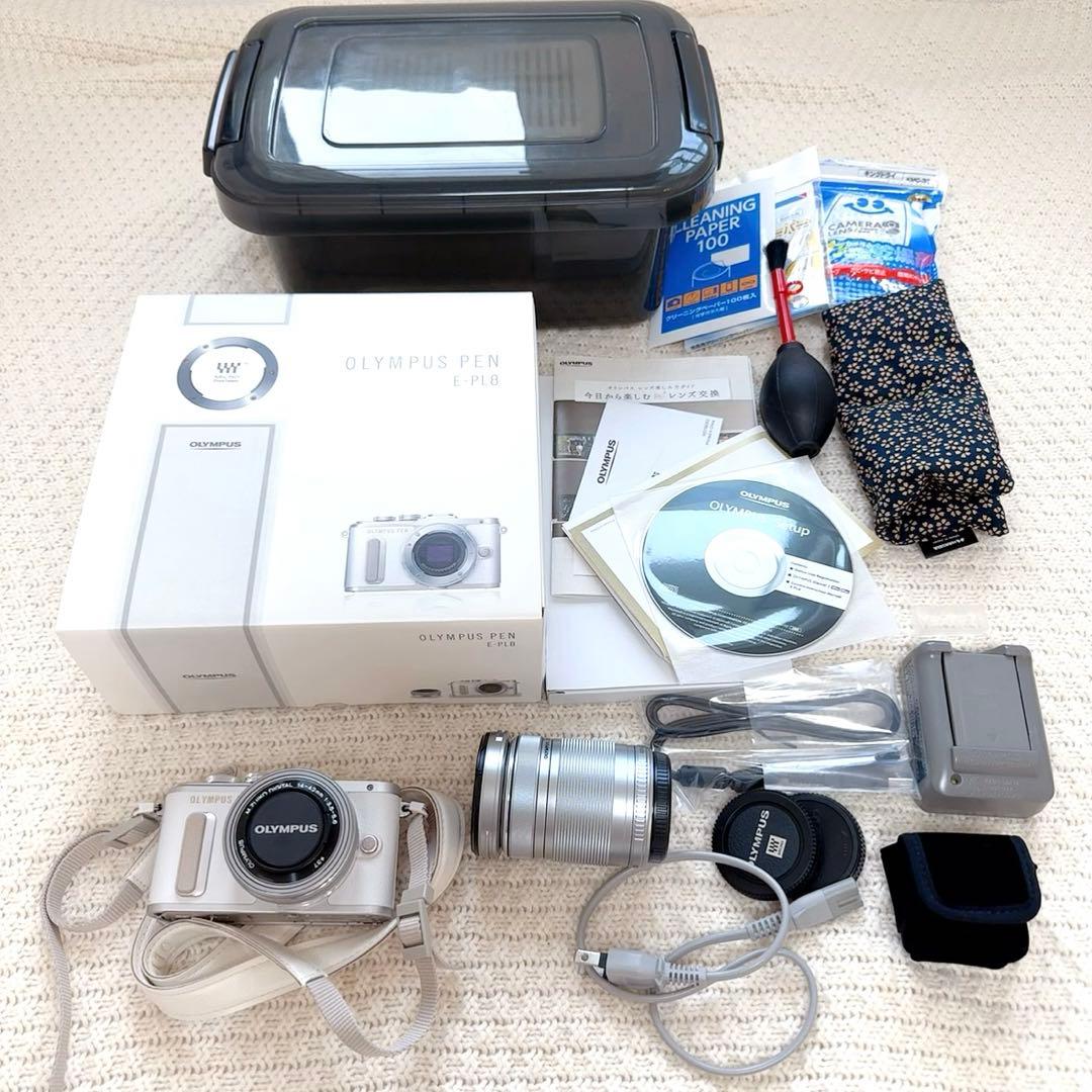 OLYMPUS PEN E−PL8 ダブルズームレンズキット