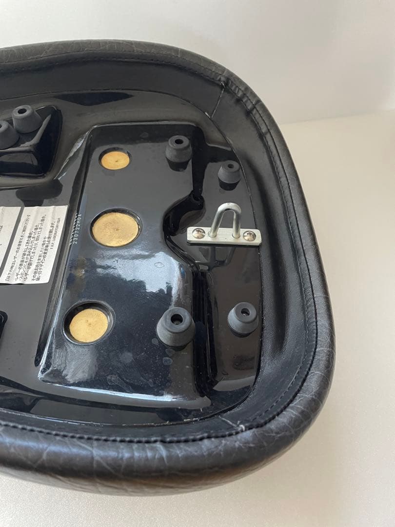 即日発送　ハンターカブ　K&H そら豆ハイシートアンティークブラックレザー