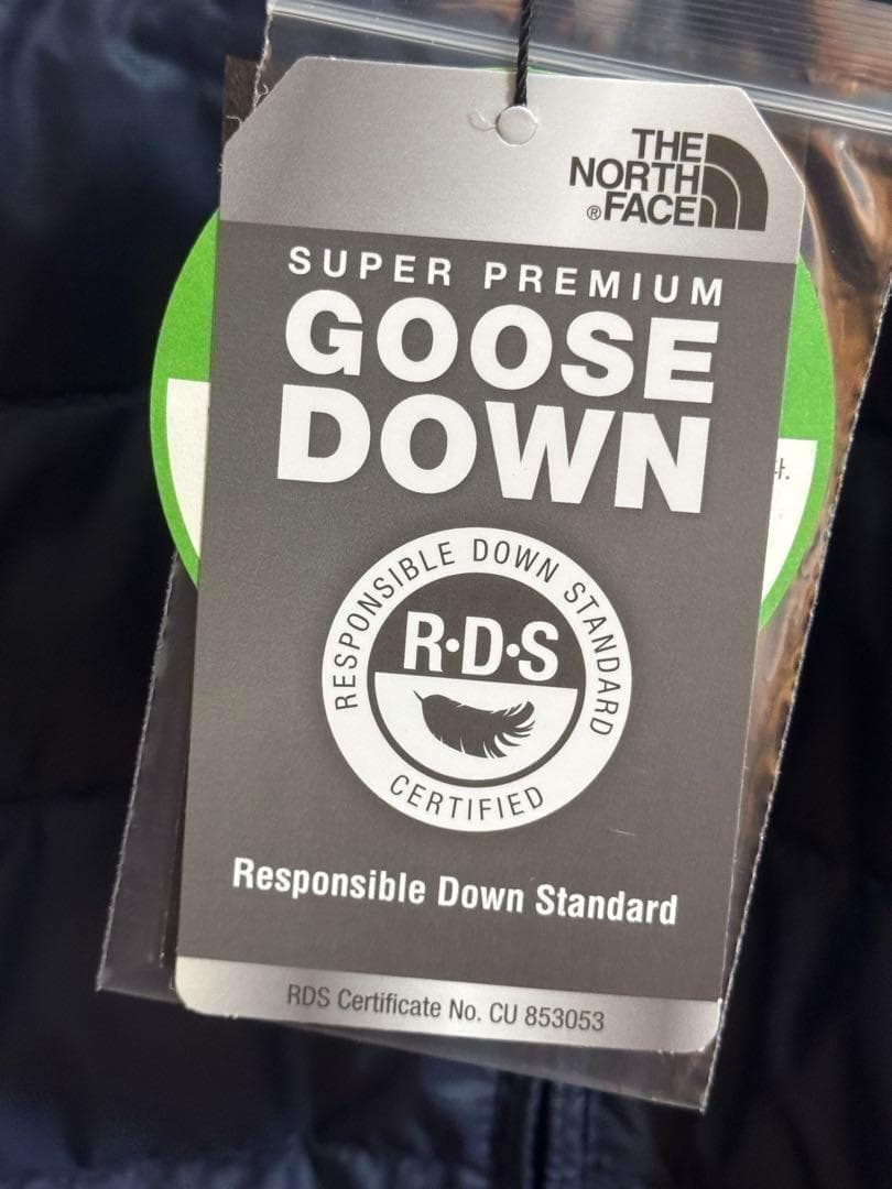 専用‼️新品⭐️ノースフェイス薄手レディースグースダウンジャケット　ネイビー　L