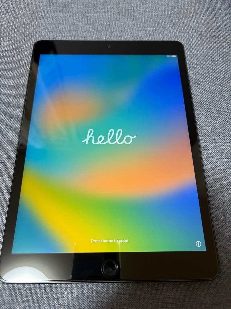 ipad 第7世代 32GB wifiモデル スペースグレイ