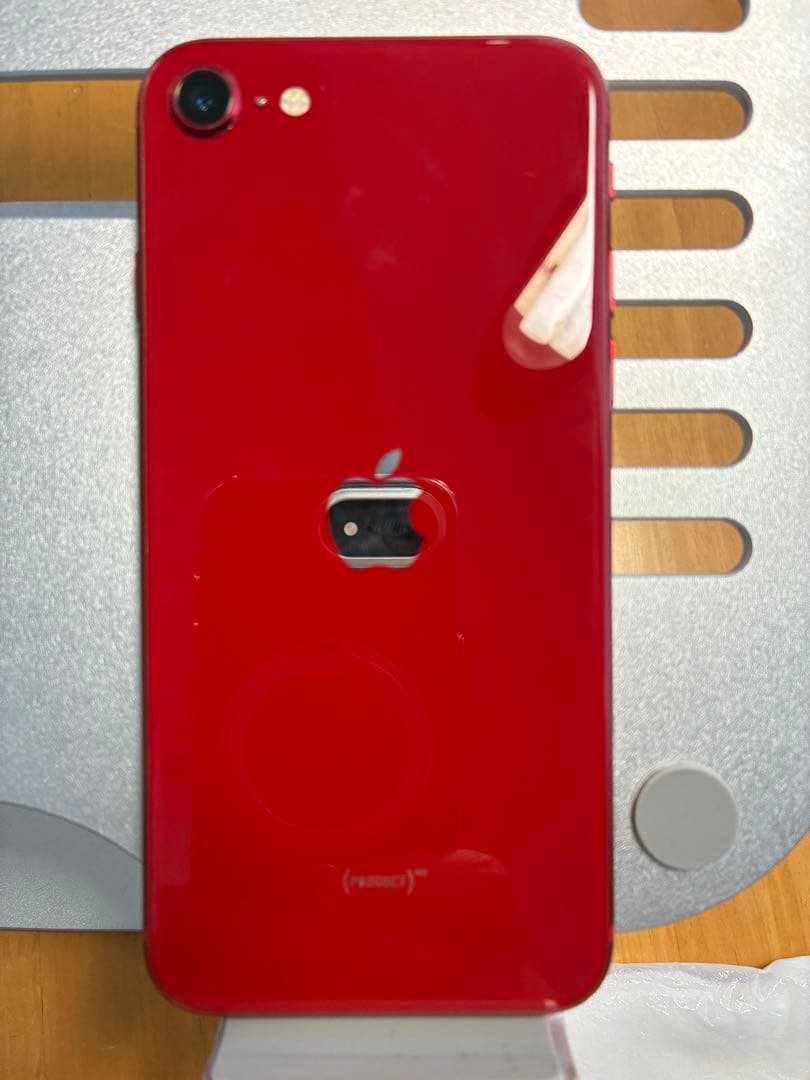 iPhoneSE第3世代　128GB レッドSIMフリー　ホワイトスポットあり