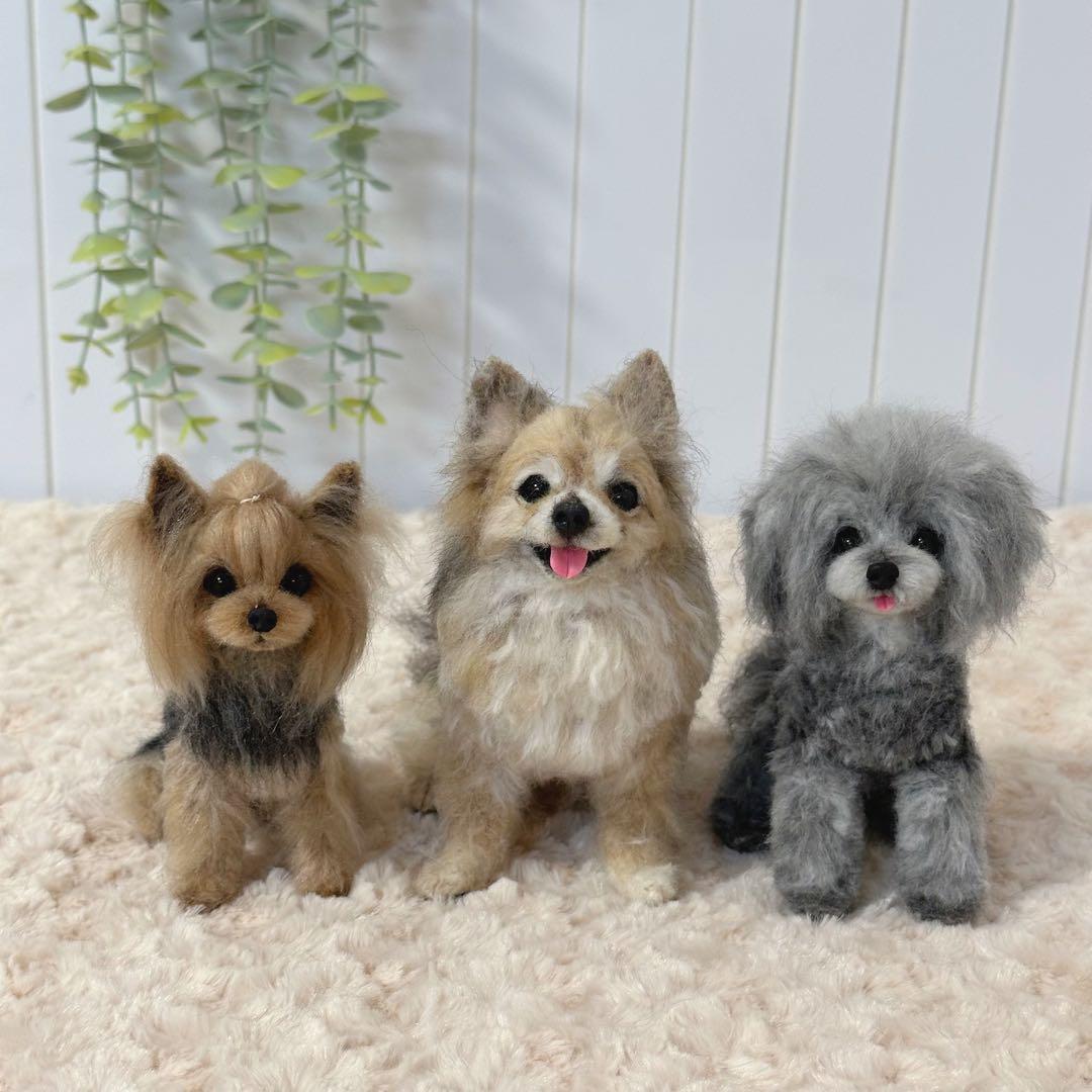 ハンドメイド 羊毛フェルト うちの子オーダー