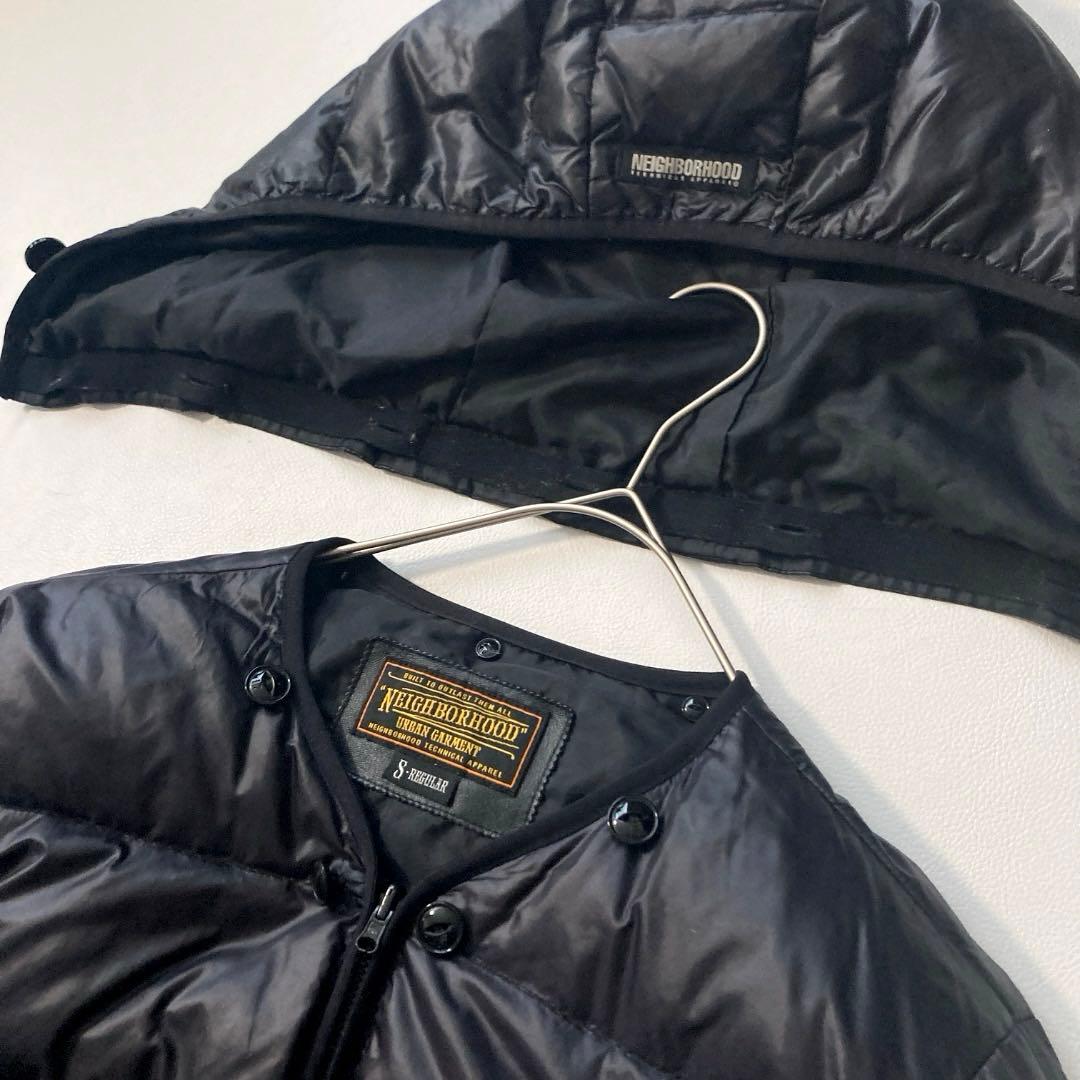 【わさび】ネイバーフッド BAL DOWN ダウンジャケット ブラック