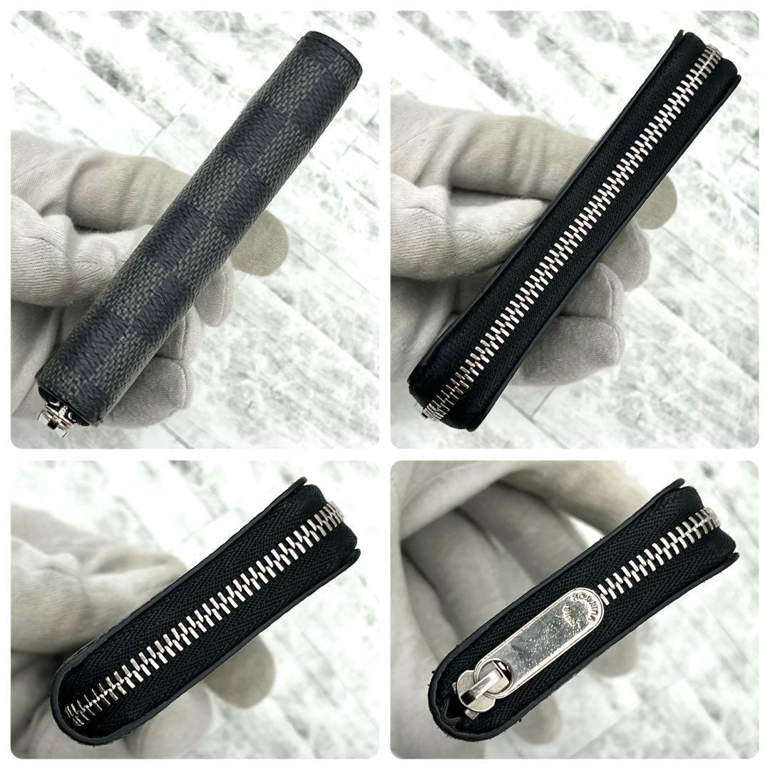 ★極上美品★ルイヴィトン　ケース　ダミエグラフィット　ジッピーパース