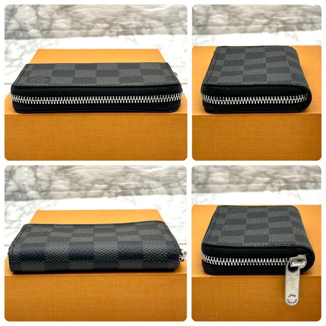 ★極上美品★ルイヴィトン　ケース　ダミエグラフィット　ジッピーパース