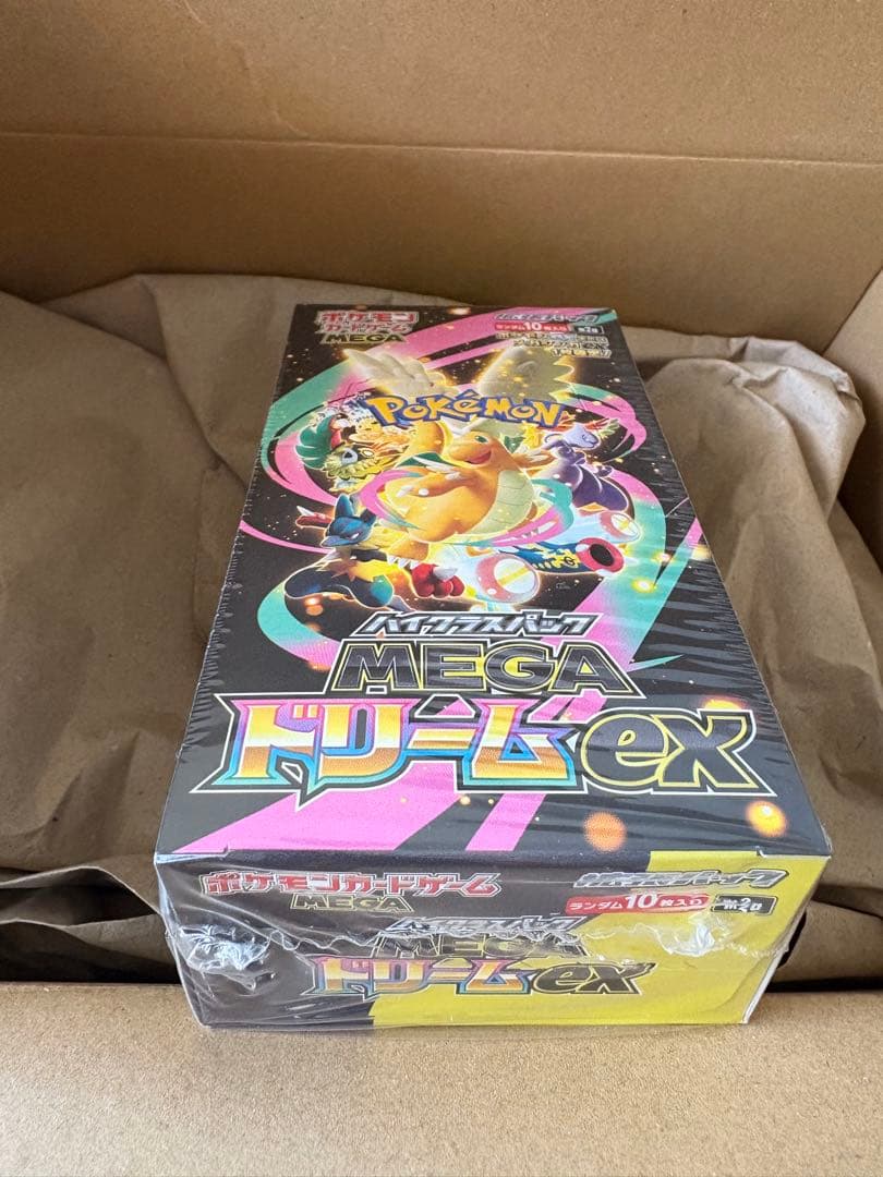 【ポケセン産】MEGAドリームex ハイクラスパック 1box シュリンク付き