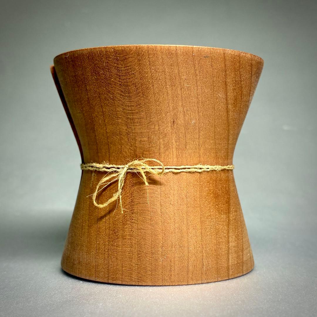 ➕10cm 三谷龍二さん×ケメックス 3cup用 ホルダー 取手 木の器 未使用