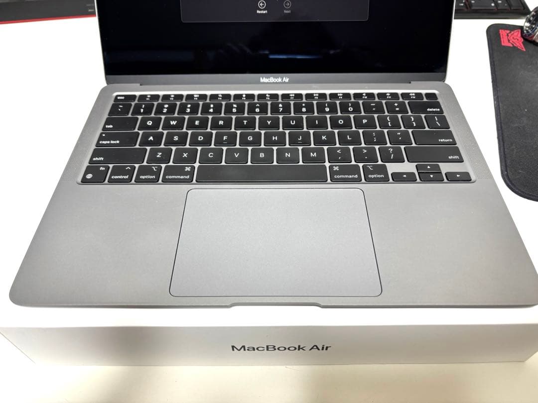 佐*藤様 美品 MacBookAir M1/16GB/256G USキー 84%