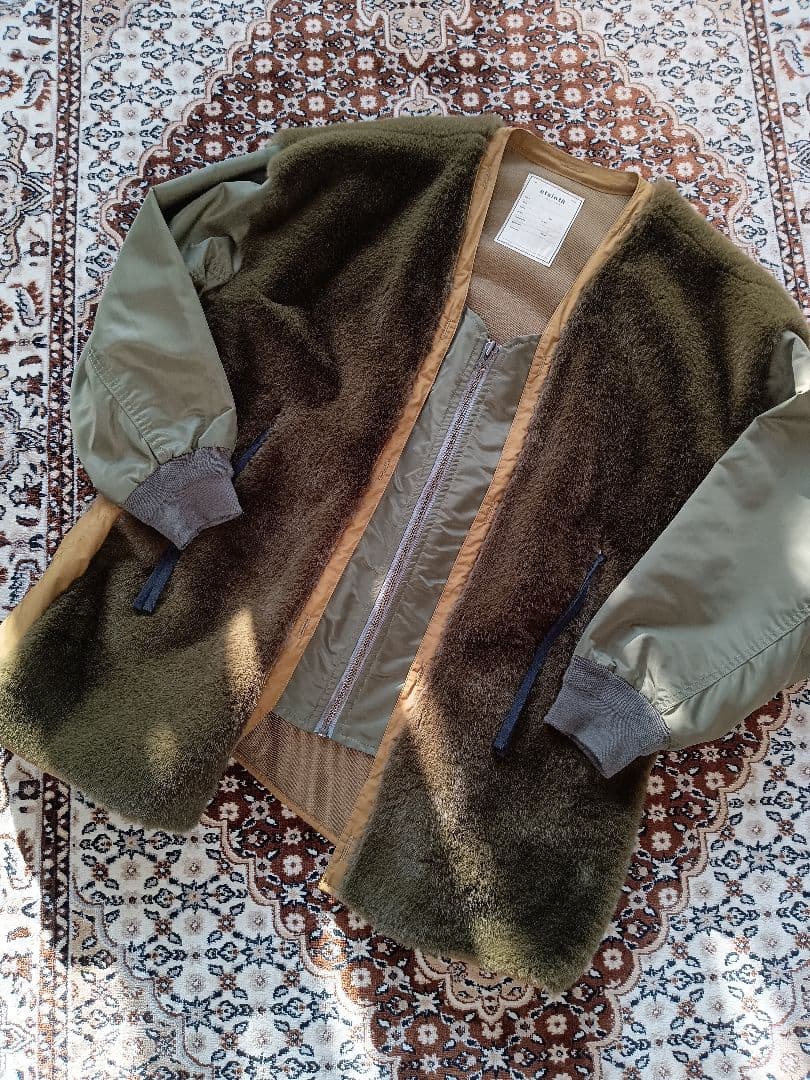 etsinta エシンタ ファー切替ジャケット 美品