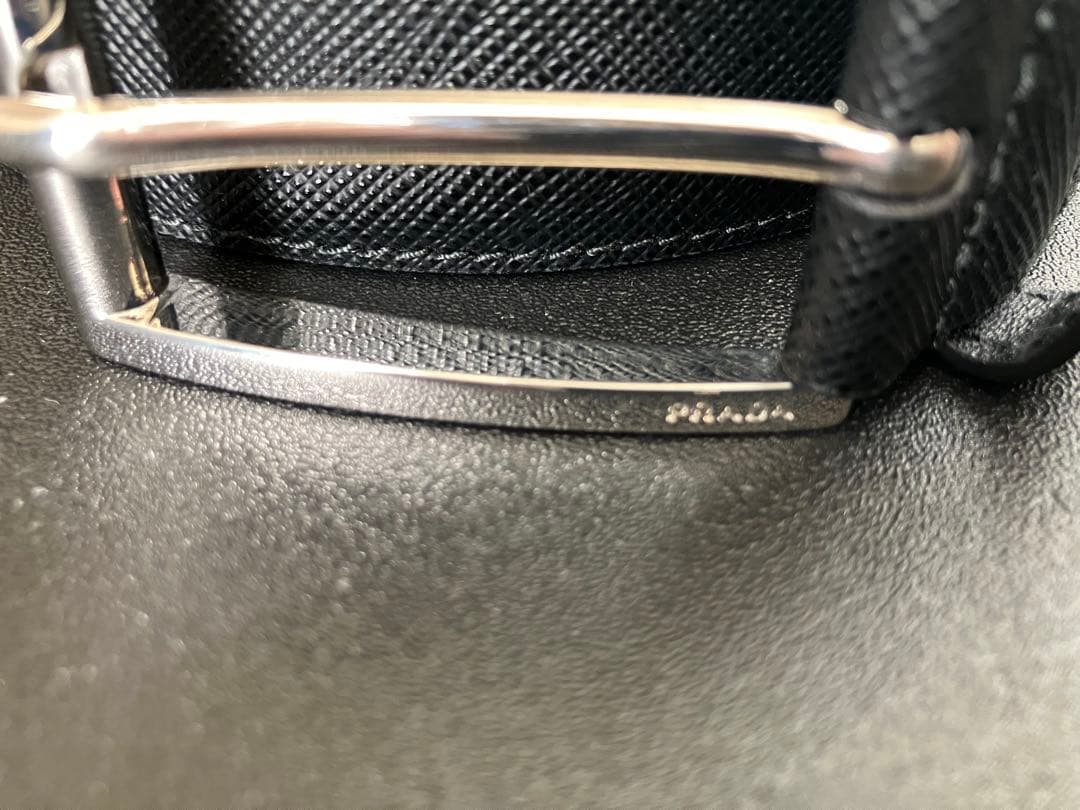 Prada サフィアーノレザーベルト 36/90