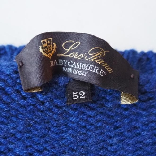 LoroPiana ロロピアーナ 極上 ベビーカシミヤ100％ ケーブル ニット