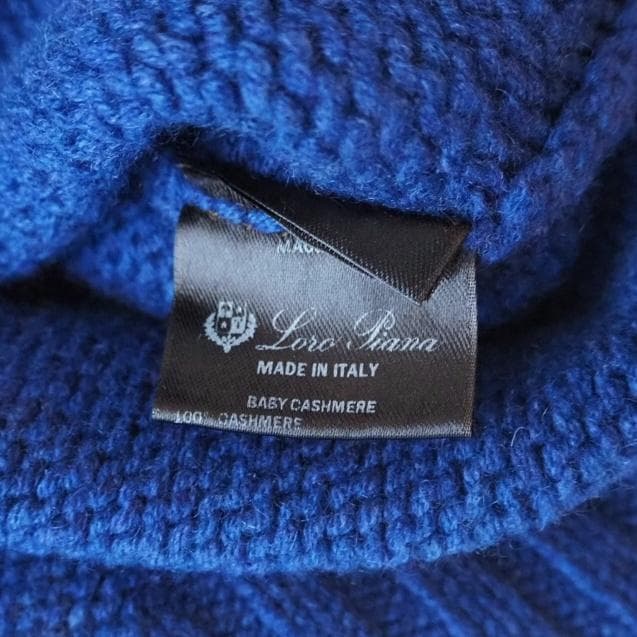 LoroPiana ロロピアーナ 極上 ベビーカシミヤ100％ ケーブル ニット