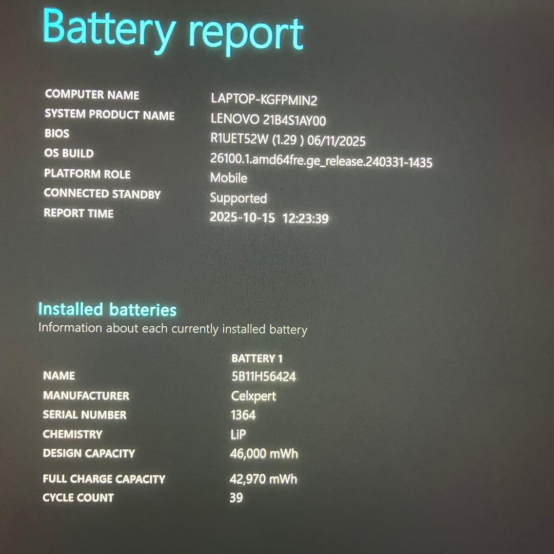 美品 ThinkPad L13 第12世代 i5 16GB WUXGA オフィス