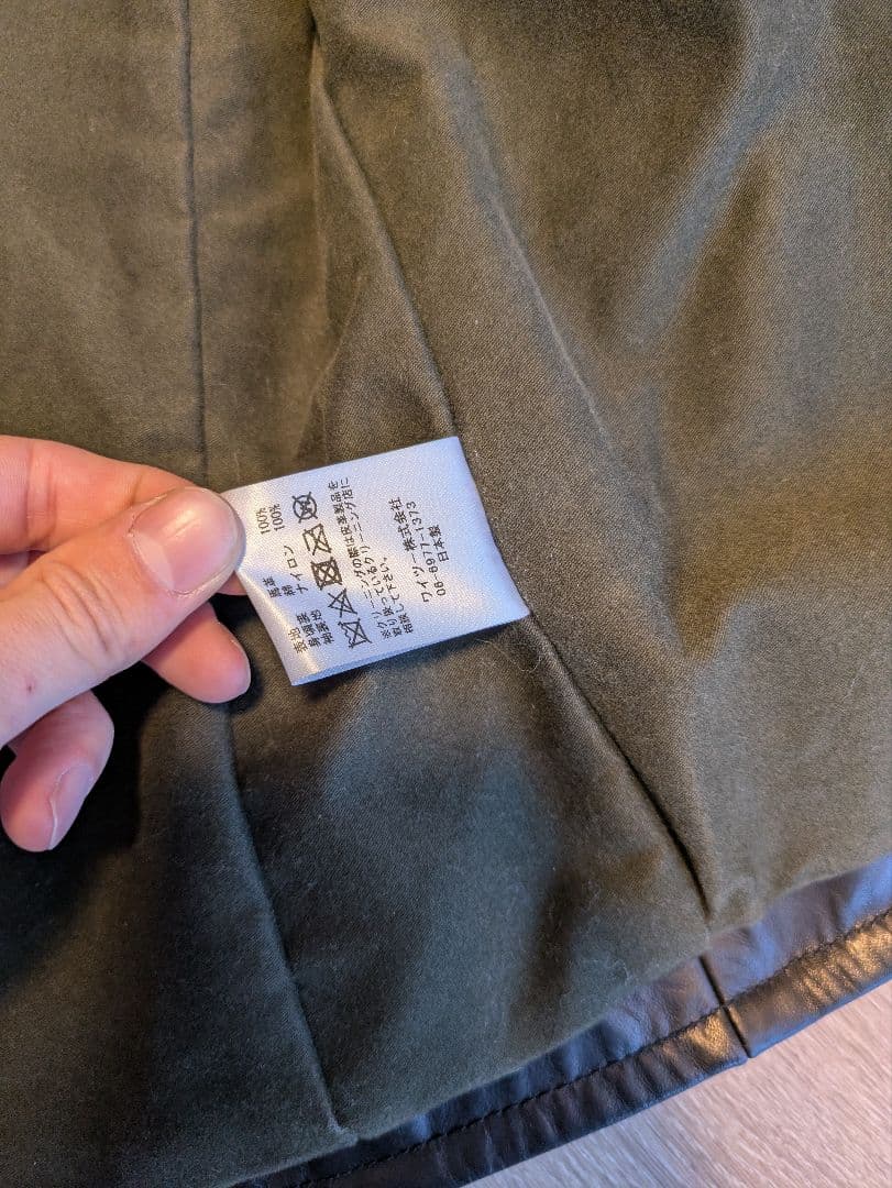 Y'2 LEATHER/ワイツーレザー　ライダージャケット　38