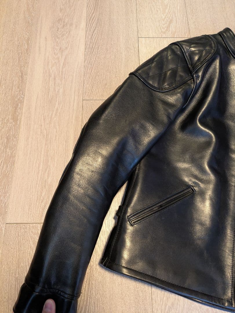 Y'2 LEATHER/ワイツーレザー　ライダージャケット　38