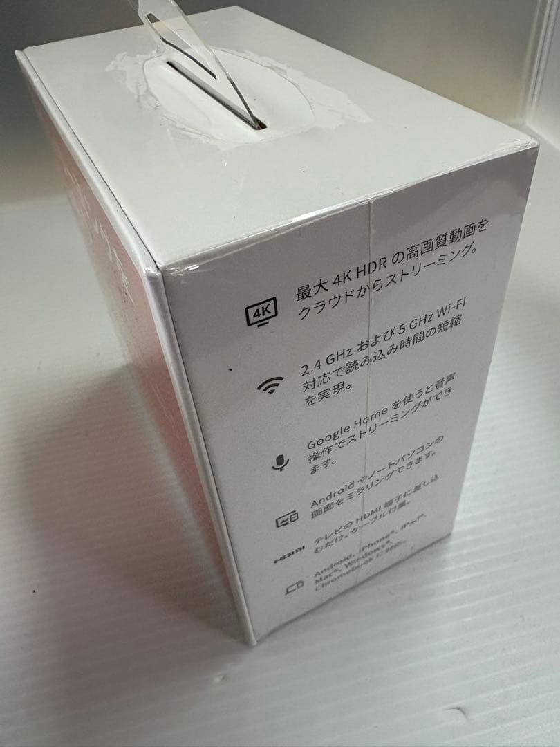 新品 未開封　Google Chromecast Ultra グーグル/F-1