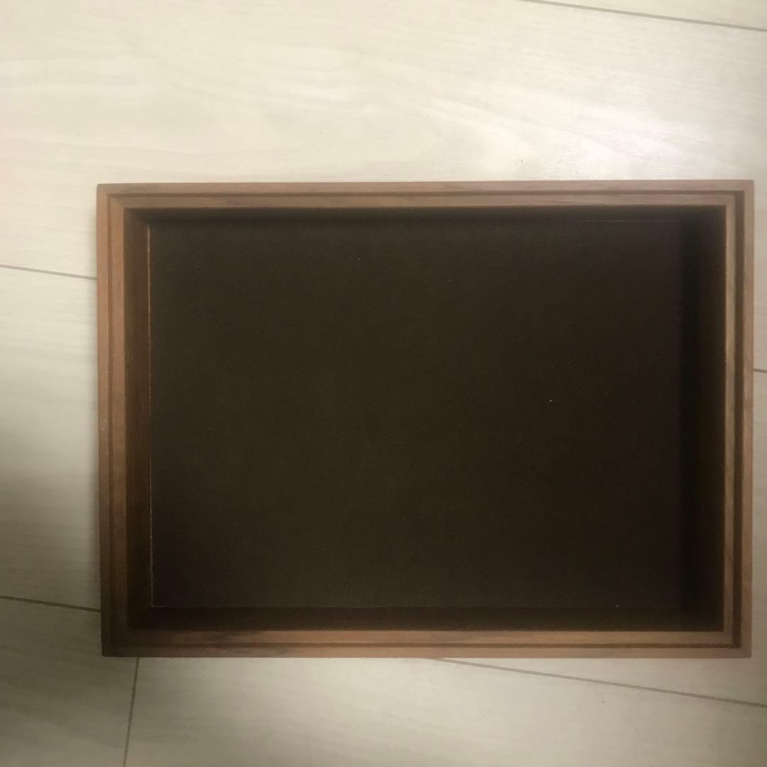 銀座和光　WAKO 東山魁夷　彫刻木箱　中古