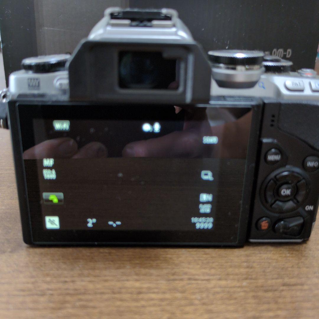 ショット数3194！OLYMPUS　OM-D E-M10シルバーボディのみ