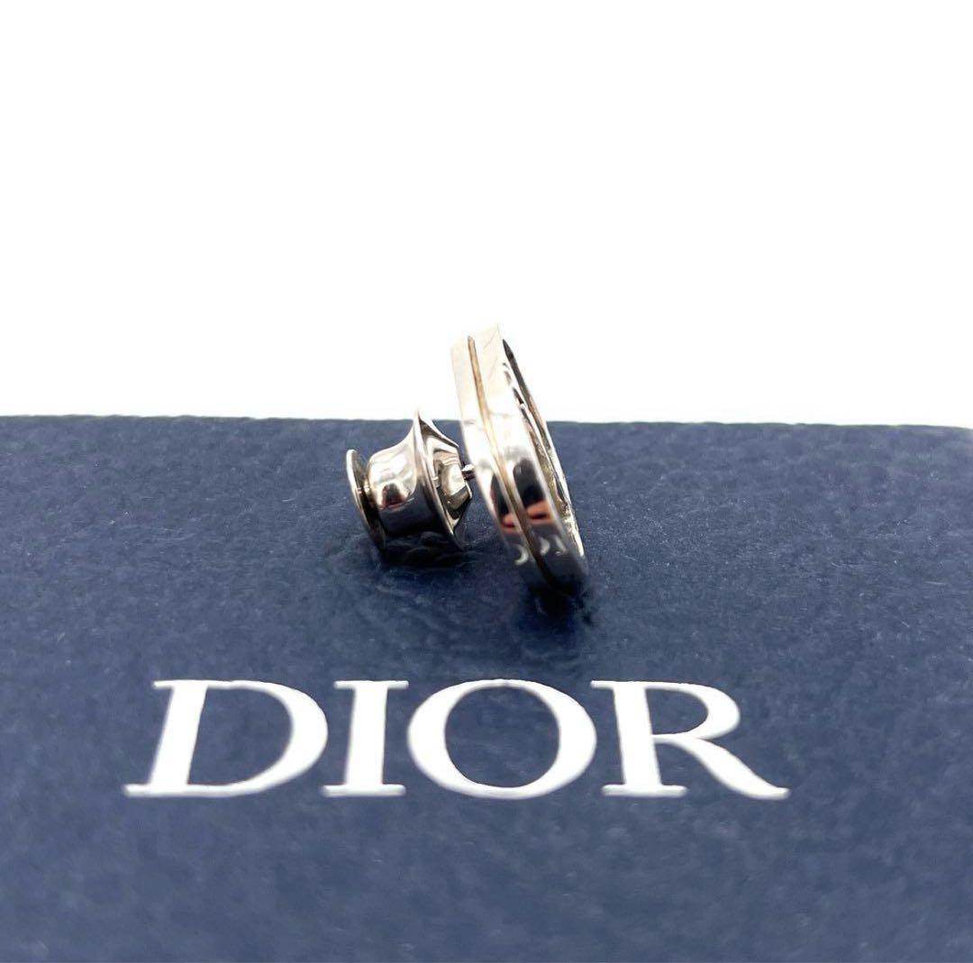最終お値下げ済み　 Dior CD ICON ブローチ シルバー