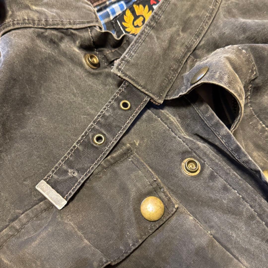 【希少】ベルスタッフ　オイルドジャケット　トライアルマスター　70s　着用感M