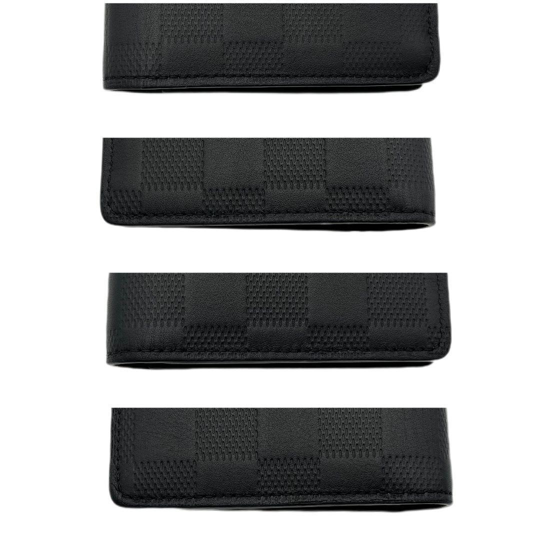 ✨新品同様✨ルイヴィトン ダミエ アンフィニ ポルトフォイユ ブラザ 長財布 黒