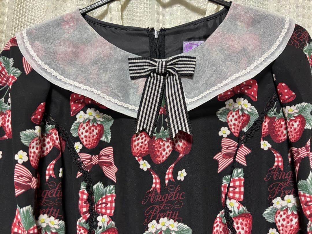 2/3終了⭐︎アンジェリックプリティ　ワンピース&カチューシャ(黒)新品未使用